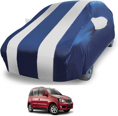 MOCKHE Car Cover For Mahindra Quanto (With Mirror Pockets)(Silver)