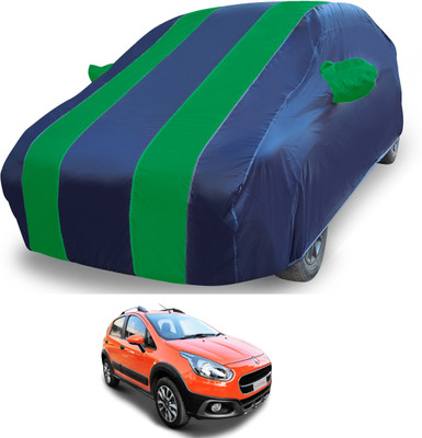 MOCKHE Car Cover For Fiat Avventura (With Mirror Pockets)(Blue)