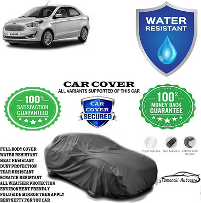 Tamanchi Autocare Car Cover For Ford Figo Aspire(Grey)