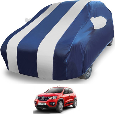 Euro Care Car Cover For Renault Kwid (With Mirror Pockets)(Silver)