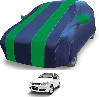 MOCKHE Car Cover For Tata Indica (With Mirror Pockets)(Blue)