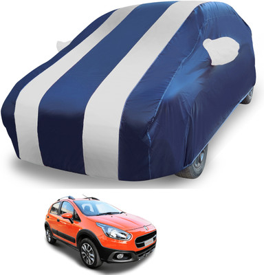 MOCKHE Car Cover For Fiat Avventura (With Mirror Pockets)(Silver)