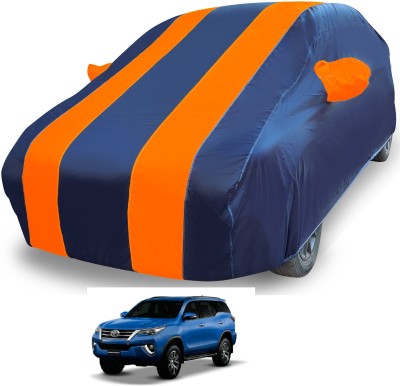 AUTYLE Car Cover For Toyota Fortuner (With Mirror Pockets)(Orange)