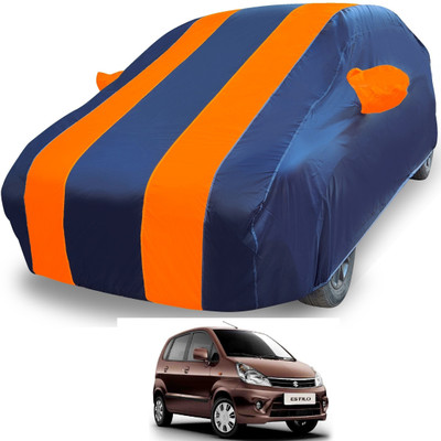 Euro Care Car Cover For Maruti Suzuki Zen Estilo (With Mirror Pockets)(Orange)