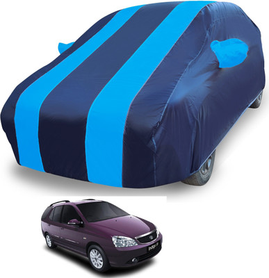MOCKHE Car Cover For Tata Indigo Marina (With Mirror Pockets)(Blue)