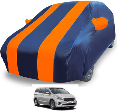 MOCKHE Car Cover For Kia Carnival (With Mirror Pockets)(Orange)