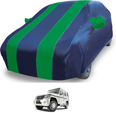 MOCKHE Car Cover For Mahindra Bolero (With Mirror Pockets)(Blue)