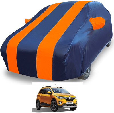 Euro Care Car Cover For Renault Triber (With Mirror Pockets)(Orange)