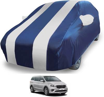 MOCKHE Car Cover For Kia Carnival (With Mirror Pockets)(Silver)