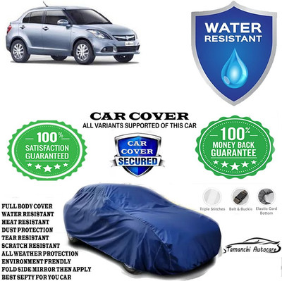 Tamanchi Autocare Car Cover For Maruti Suzuki Swift Dzire LDI Optional(Blue)