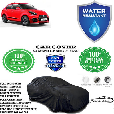 Tamanchi Autocare Car Cover For Maruti Suzuki Swift Dzire LXI(Black)