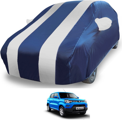 MOCKHE Car Cover For Maruti Suzuki S-Presso (With Mirror Pockets)(Silver)