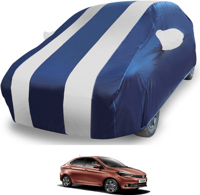 MOCKHE Car Cover For Tata Tigor (With Mirror Pockets)(Silver)