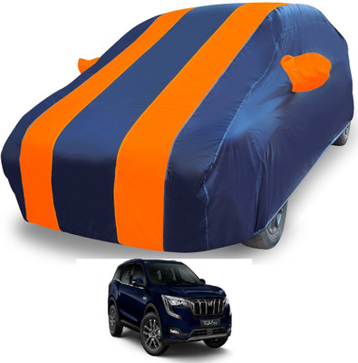 Euro Care Car Cover For Mahindra XUV 700 (With Mirror Pockets)(Orange)