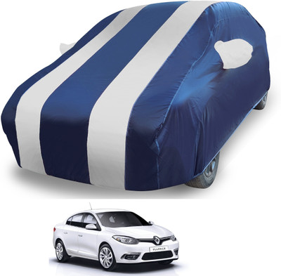 MOCKHE Car Cover For Renault Fluence (With Mirror Pockets)(Silver)