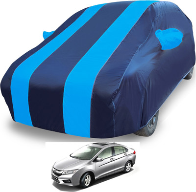 Euro Care Car Cover For Honda City i-Dtec (With Mirror Pockets)(Blue)