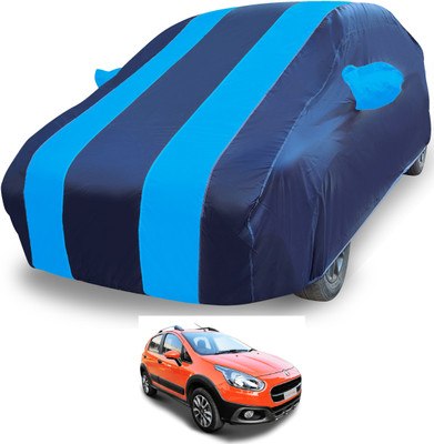 MOCKHE Car Cover For Fiat Avventura (With Mirror Pockets)(Blue)