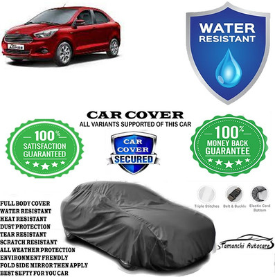 Tamanchi Autocare Car Cover For Ford Figo Aspire Titanium Blu Petrol(Grey)