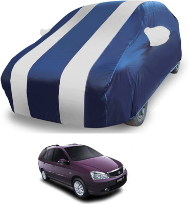 MOCKHE Car Cover For Tata Indigo Marina (With Mirror Pockets)(Silver)