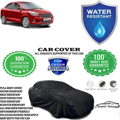 Tamanchi Autocare Car Cover For Ford Figo Aspire 1.5 TDCi Titanium Opt(Black)