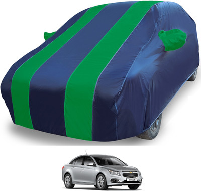 MOCKHE Car Cover For Chevrolet Cruze (With Mirror Pockets)(Blue)