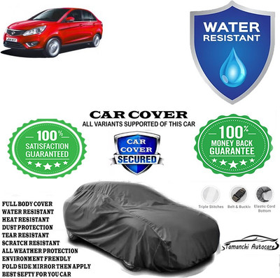 Tamanchi Autocare Car Cover For Tata Zest Revotron 1.2T XMS Petrol(Grey)