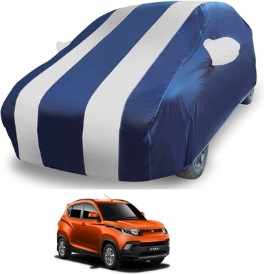 MOCKHE Car Cover For Mahindra KUV100 (With Mirror Pockets)(Silver)