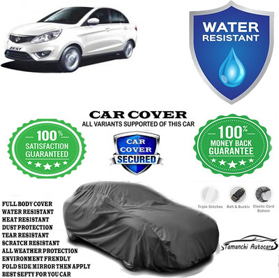Tamanchi Autocare Car Cover For Tata Zest Revotron 1.2T XE Petrol(Grey)