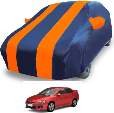 Euro Care Car Cover For Mitsubishi Lancer (With Mirror Pockets)(Orange)