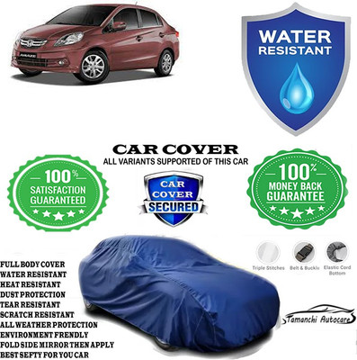 Tamanchi Autocare Car Cover For Honda Amaze SX i-DTEC(Blue)