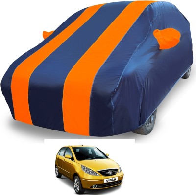 Euro Care Car Cover For Tata Indica Vista (With Mirror Pockets)(Orange)