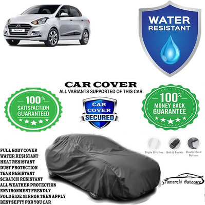 Tamanchi Autocare Car Cover For Tata Zest Revotron 1.2T XMS(Grey)