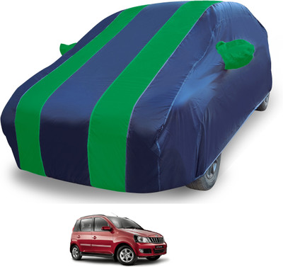 MOCKHE Car Cover For Mahindra Quanto (With Mirror Pockets)(Blue)