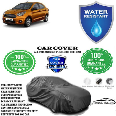 Tamanchi Autocare Car Cover For Ford Figo Aspire Ambiente CNG(Grey)