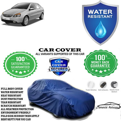 Tamanchi Autocare Car Cover For Tata Indigo eCS Emax CNG GLS(Blue)