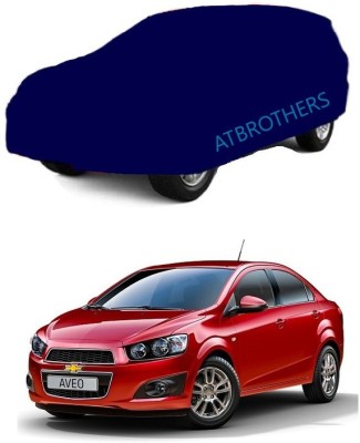 SRI GORAKHNATH TRADERS Car Cover For Chevrolet Aveo Uva 1.2 LS (Without Mirror Pockets)(Blue)