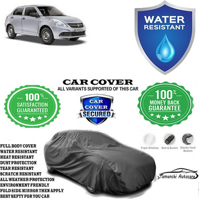 Tamanchi Autocare Car Cover For Maruti Suzuki Swift Dzire VXI Optional(Grey)