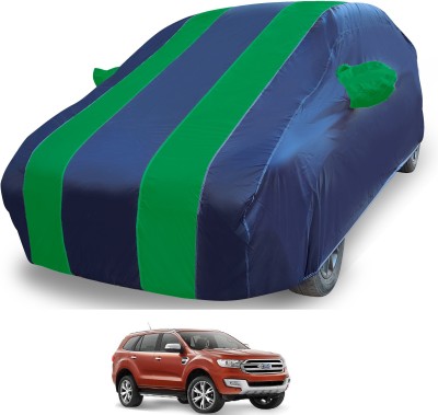 Euro Care Car Cover For Ford Endeavour (With Mirror Pockets)(Blue)