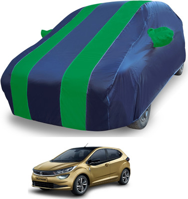 MOCKHE Car Cover For Tata Altroz (With Mirror Pockets)(Blue)