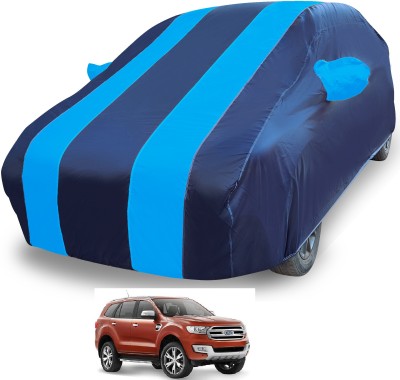 Euro Care Car Cover For Ford Endeavour (With Mirror Pockets)(Blue)