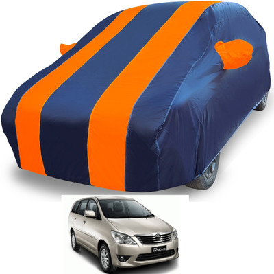 MOCKHE Car Cover For Toyota Innova (With Mirror Pockets)(Orange)