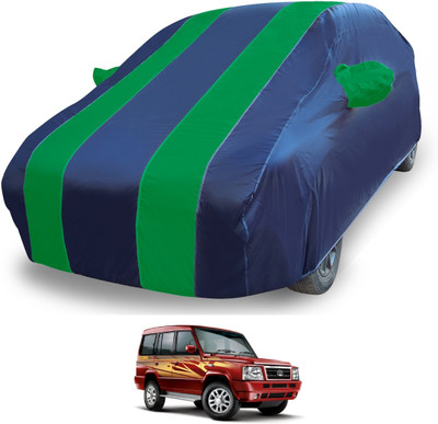 MOCKHE Car Cover For Tata Sumo Gold (With Mirror Pockets)(Blue)