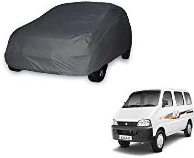Anlopeproducts Car Cover For Maruti Suzuki Eeco 5 Seater AC Petrol (With Mirror Pockets)(Grey)