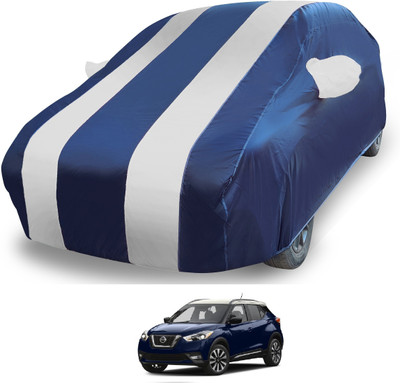 MOCKHE Car Cover For Nissan Kicks (With Mirror Pockets)(Silver)