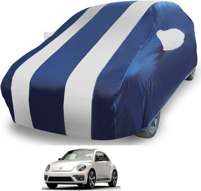 Euro Care Car Cover For Volkswagen Beetle (With Mirror Pockets)(Silver)