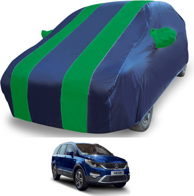 MOCKHE Car Cover For Tata Hexa (With Mirror Pockets)(Blue)