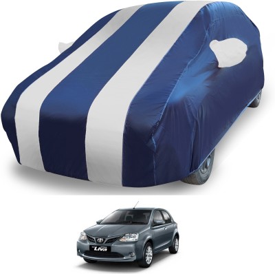 Euro Care Car Cover For Toyota Etios Liva (With Mirror Pockets)(Silver)