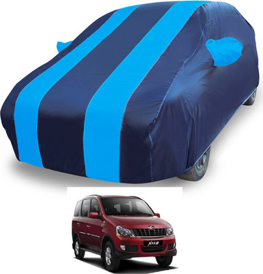 MOCKHE Car Cover For Mahindra Xylo (With Mirror Pockets)(Blue)