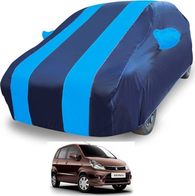 MOCKHE Car Cover For Maruti Suzuki Zen Estilo (With Mirror Pockets)(Blue)