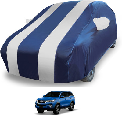 Euro Care Car Cover For Toyota Fortuner (With Mirror Pockets)(Silver)